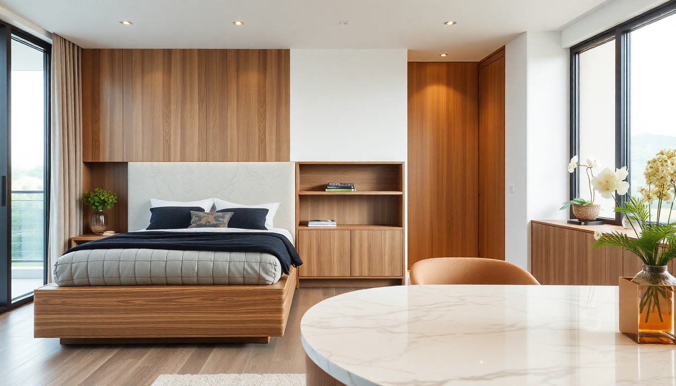 Optimiser Votre Espace de Vie en 2025 : Lits Coffres et Tables à Manger en Marbre pour un Intérieur Chic et Pratique