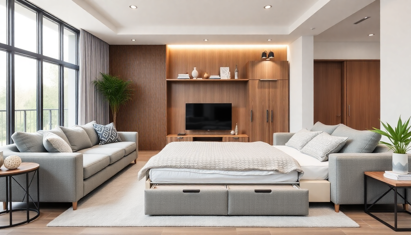 Révolutionnez votre intérieur avec des solutions de rangement innovantes : literie avec coffre et canapés modulables en tissus tendance en 2026