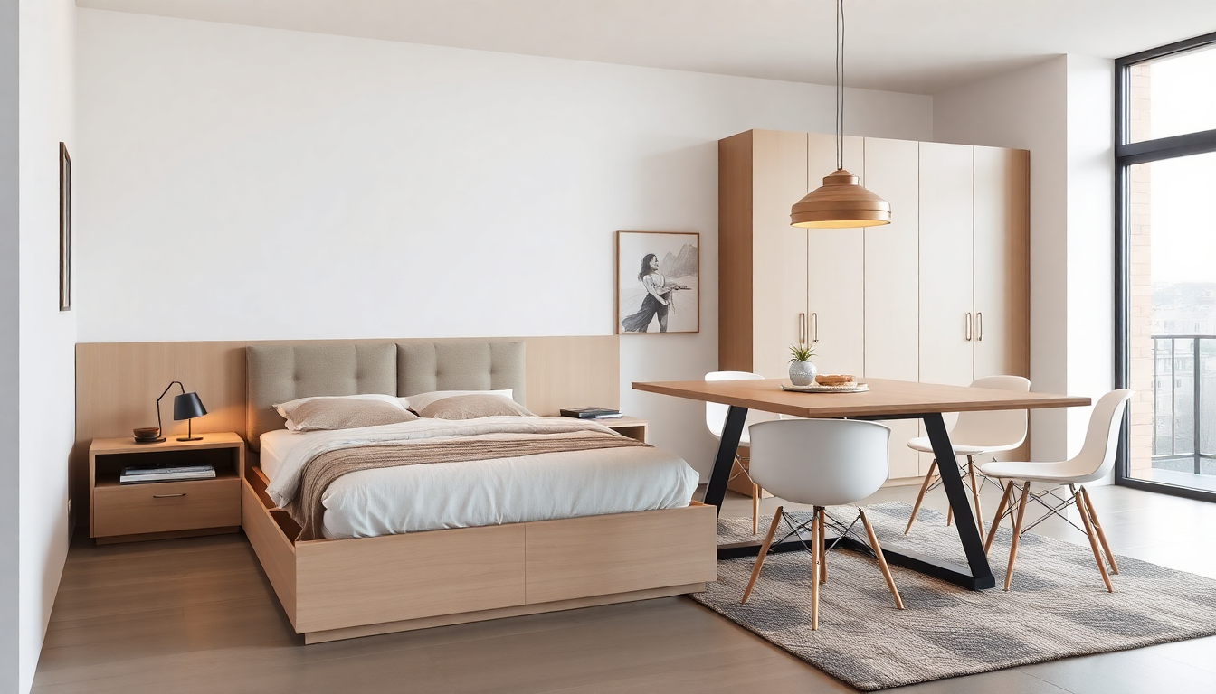 2025 : Comment Choisir un Lit Coffre Design et une Table à Manger Extensible pour un Espace Harmonieux et Fonctionnel