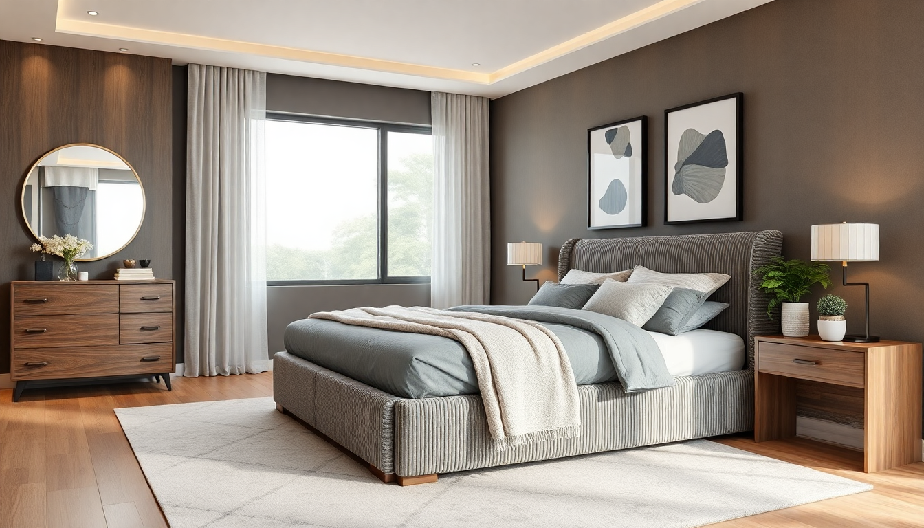 Optimisez votre intérieur avec des solutions de literie moderne en velours côtelé et tissu boucle pour un espace tendance, pratique et élégant