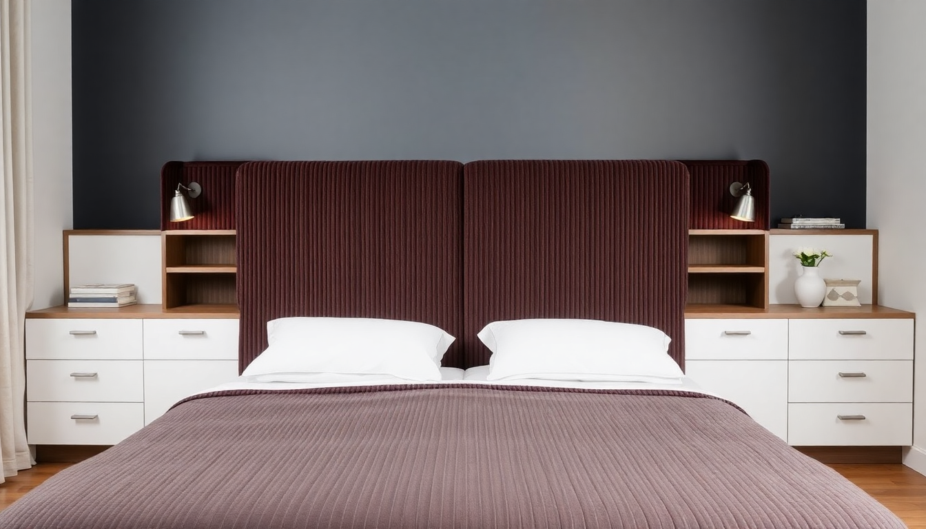 Transformez votre intérieur avec des solutions élégantes de literie moderne en velours côtelé et tissu boucle pour optimiser espace et style en 2026