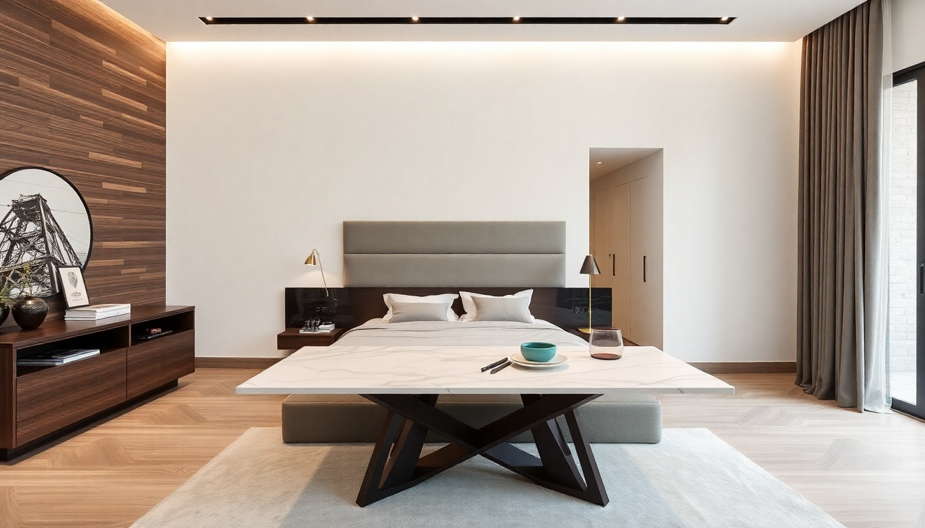 Interiorismo en 2025: Camas arcón y mesas de comedor de mármol para un estilo contemporáneo y práctico