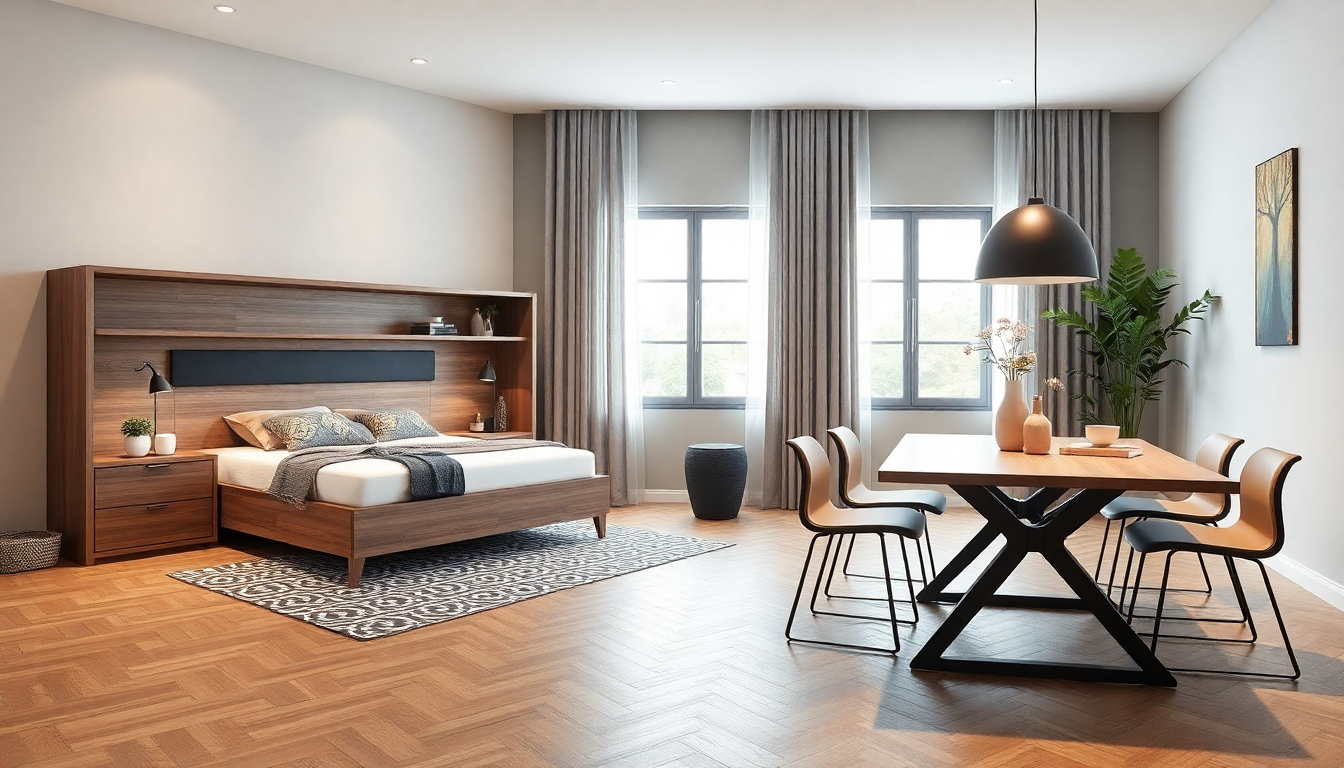 Aménagement Intérieur 2025 : Comment Choisir un Lit Coffre Design et une Table à Manger Extensible pour un Espace Chic et Pratique