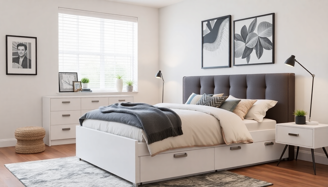 Lits Coffres et Tissus Tendance : Comment Aménager Votre Chambre pour un Confort Optimal en 2025