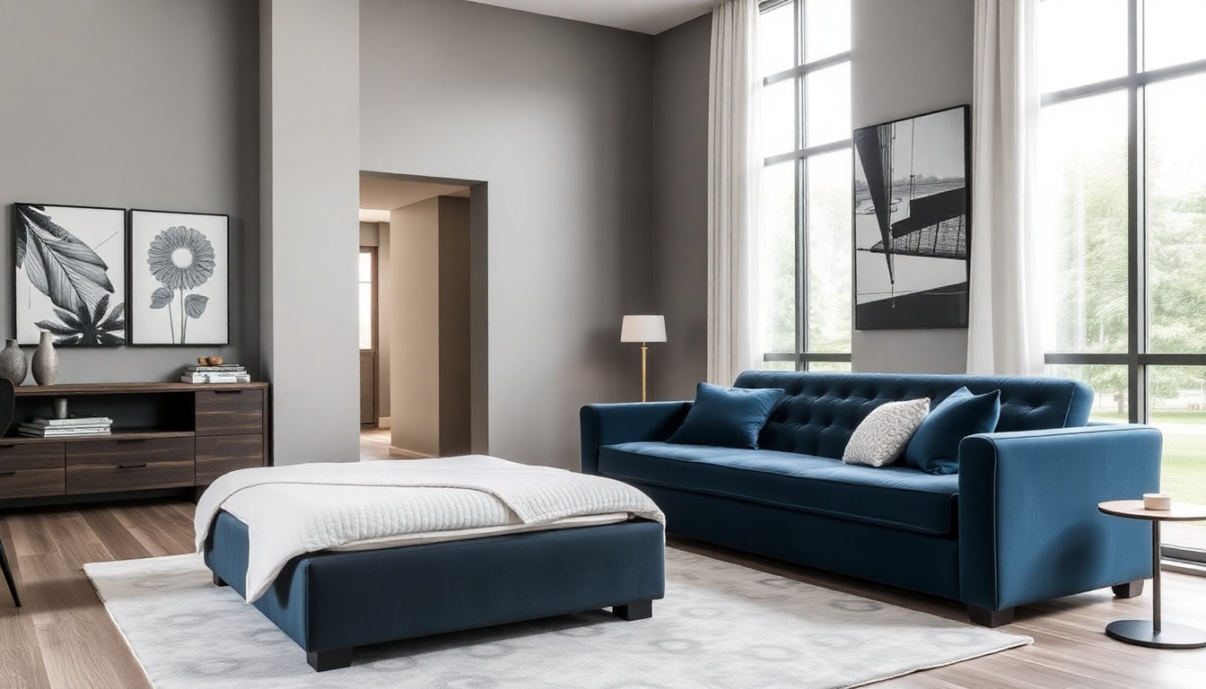 Innover dans l’aménagement intérieur : comment associer literie moderne en velours côtelé et canapés tendance pour un espace fonctionnel et élégant en 2025