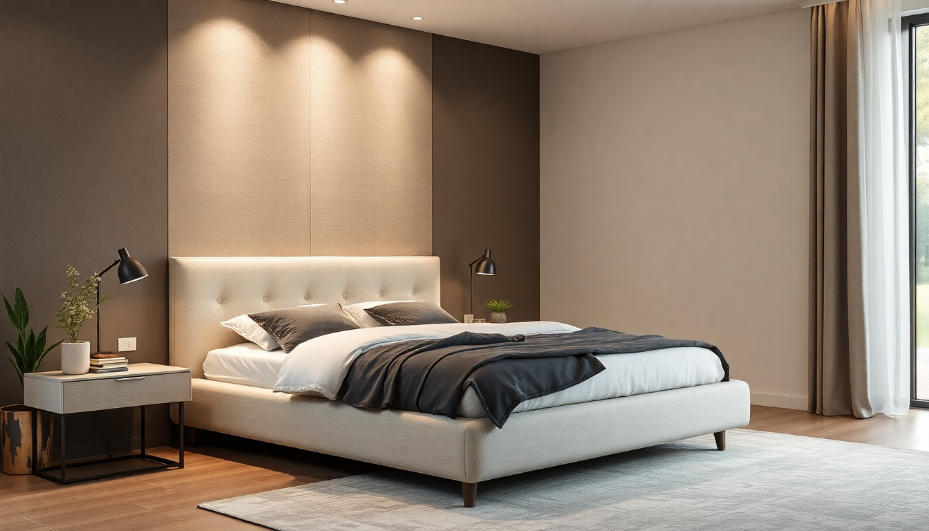 Aménagement de votre Intérieur en 2025 : Lits Coffres Tissus et Tables à Manger Ronde en Marbre pour un Style Élégant et Fonctionnel