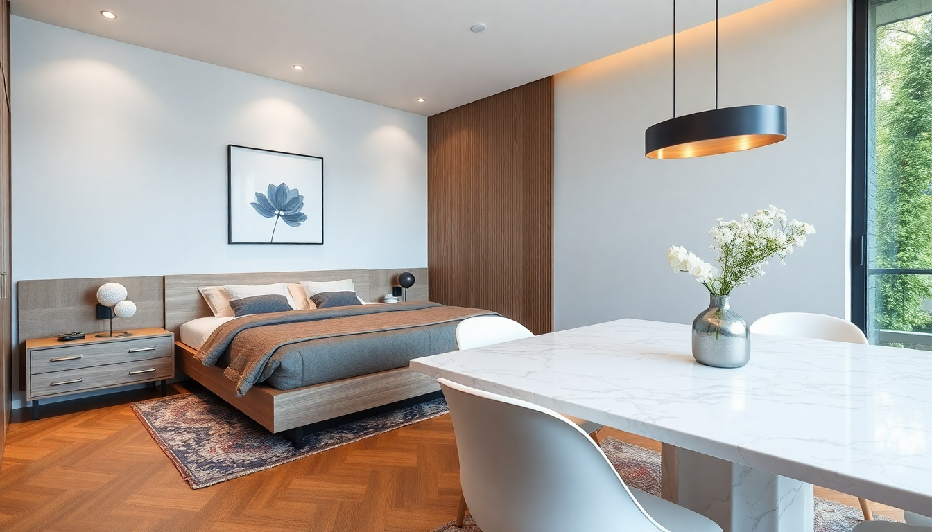 Astuces pour Aménager Votre Espace avec des Lits Coffres et Tables à Manger en Marbre : Un Intérieur Chic et Fonctionnel en 2025