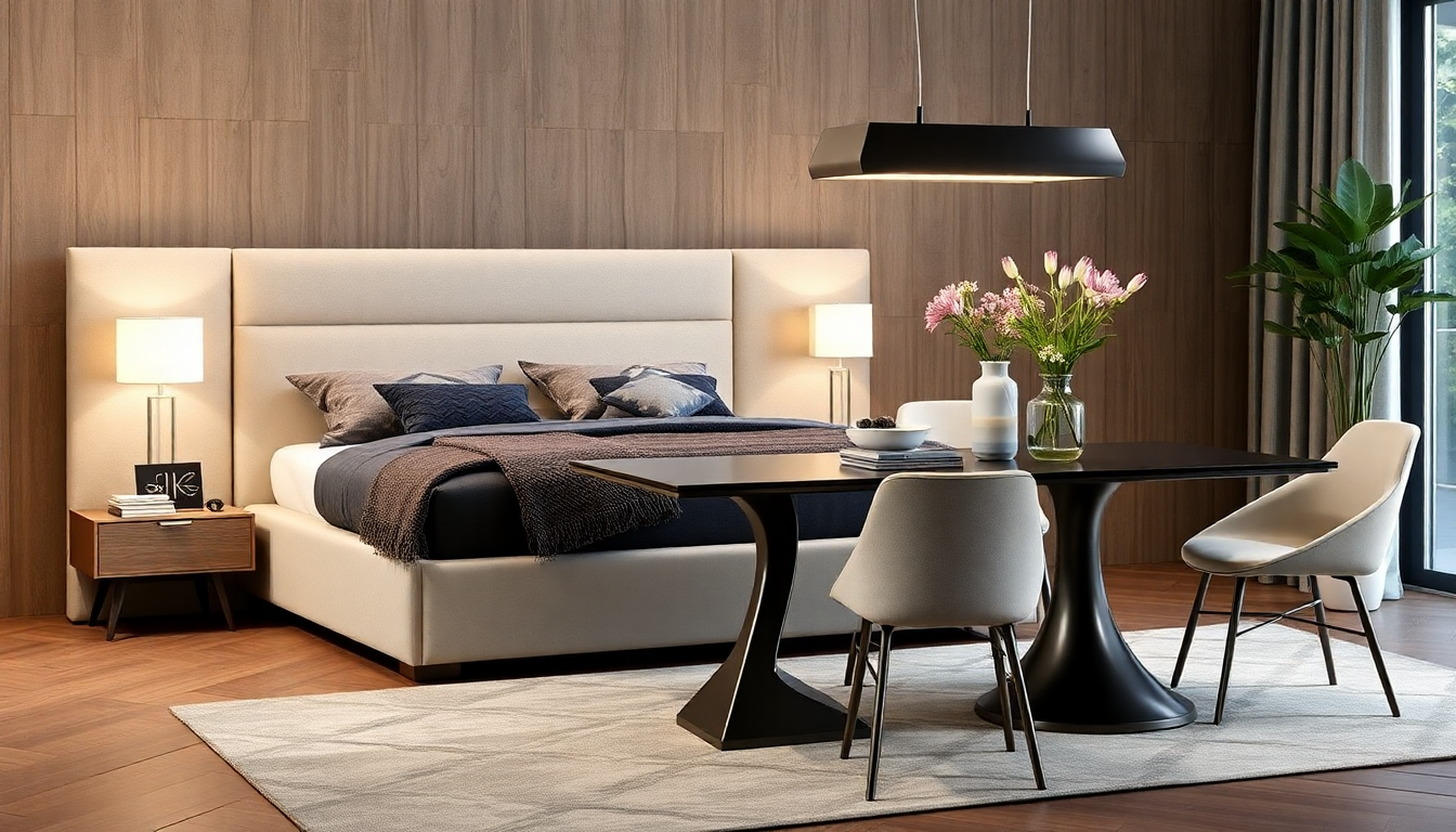 Lits Coffres et Tables à Manger : Transformez Votre Intérieur avec des Tissus Tendance et un Style Élégant en 2025