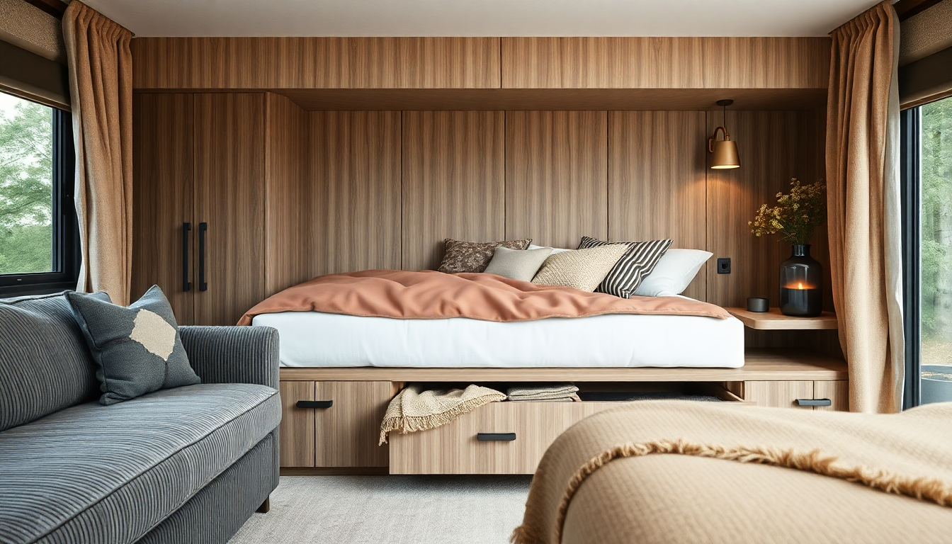 Conseils d'Aménagement : Comment Harmoniser Literie avec Coffre et Canapés Tendance en Velours Côtelé pour un Intérieur Multifonction en 2026