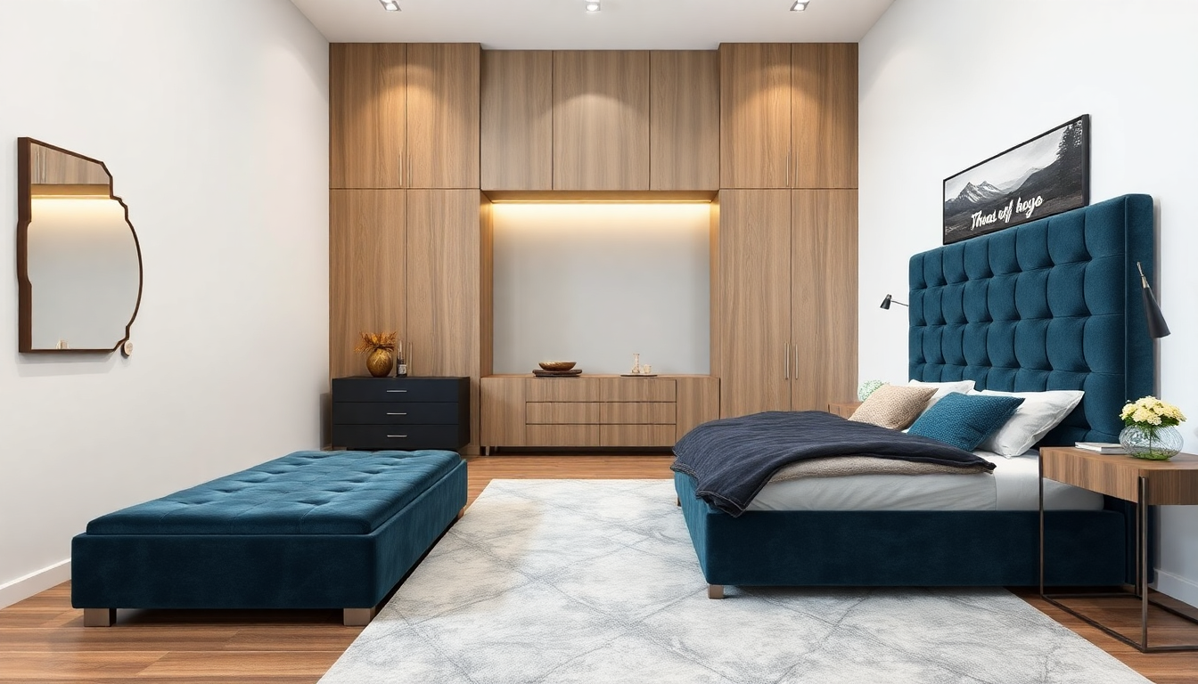 Optimisez l'Espace de Votre Intérieur avec des Literies Modernes en Velours Côtelé et Tissus Boucle Velours pour un Style Chic et Fonctionnel