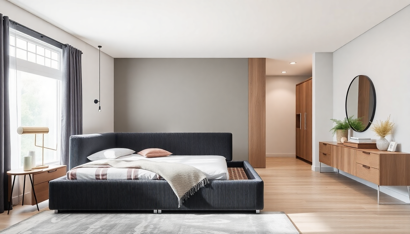 Allier esthétique et fonctionnalité : comment intégrer des solutions de literie moderne en velours côtelé et tissu boucle pour optimiser l'espace en 2026