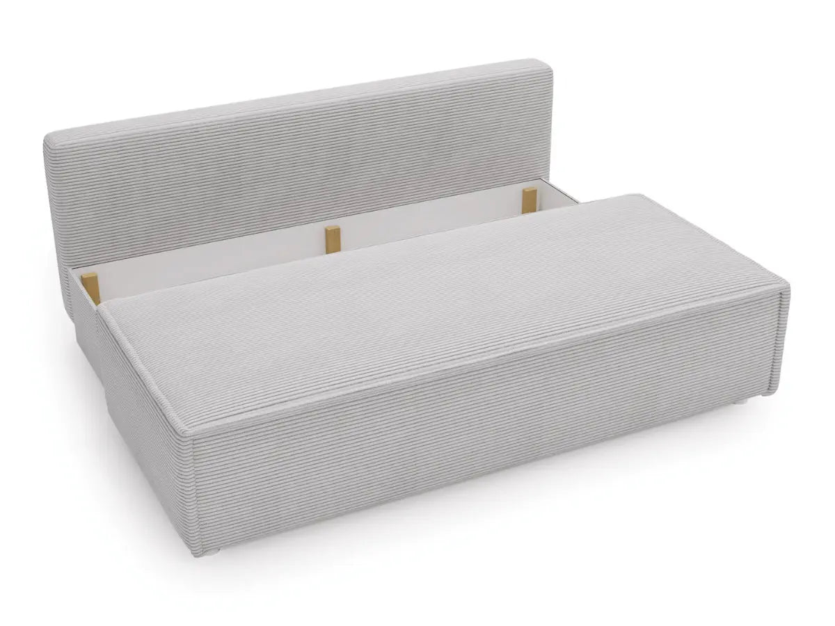 Canapé convertible 3 places avec coffre de rangement ORSAY -