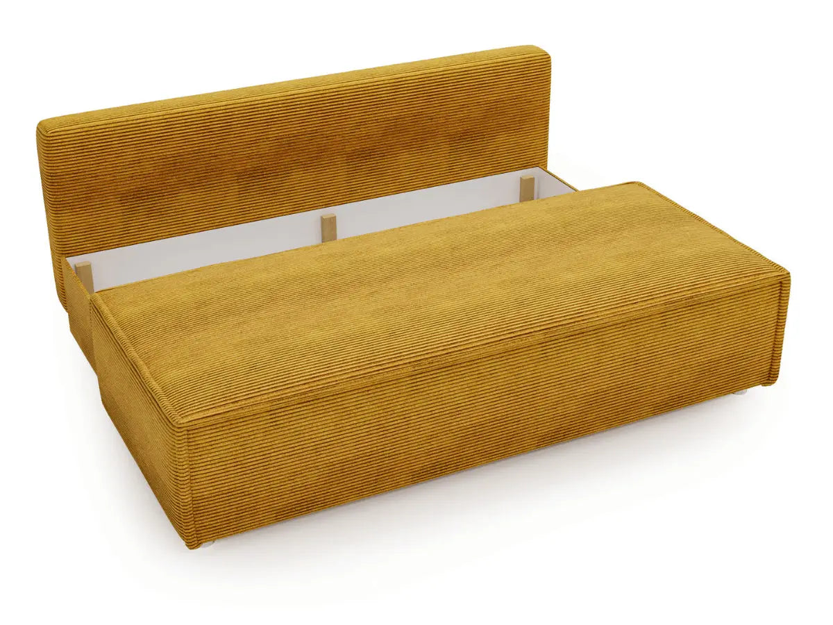 Canapé convertible 3 places avec coffre de rangement ORSAY -