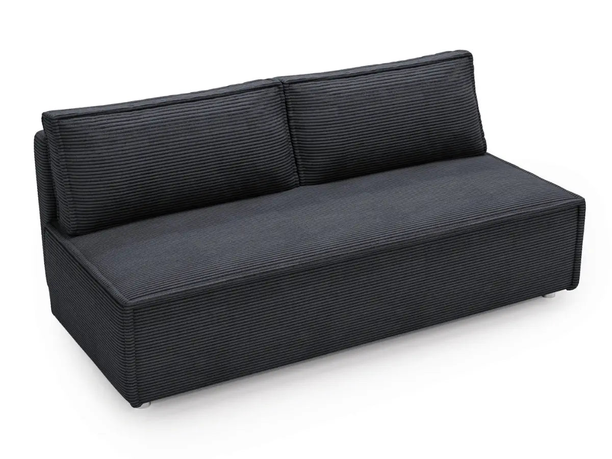 Canapé convertible 3 places avec coffre de rangement ORSAY -