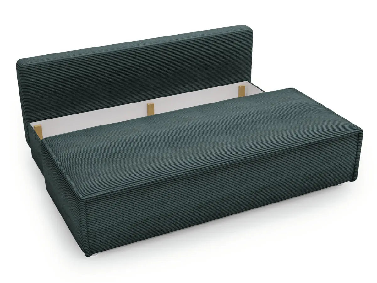 Canapé convertible 3 places avec coffre de rangement ORSAY -