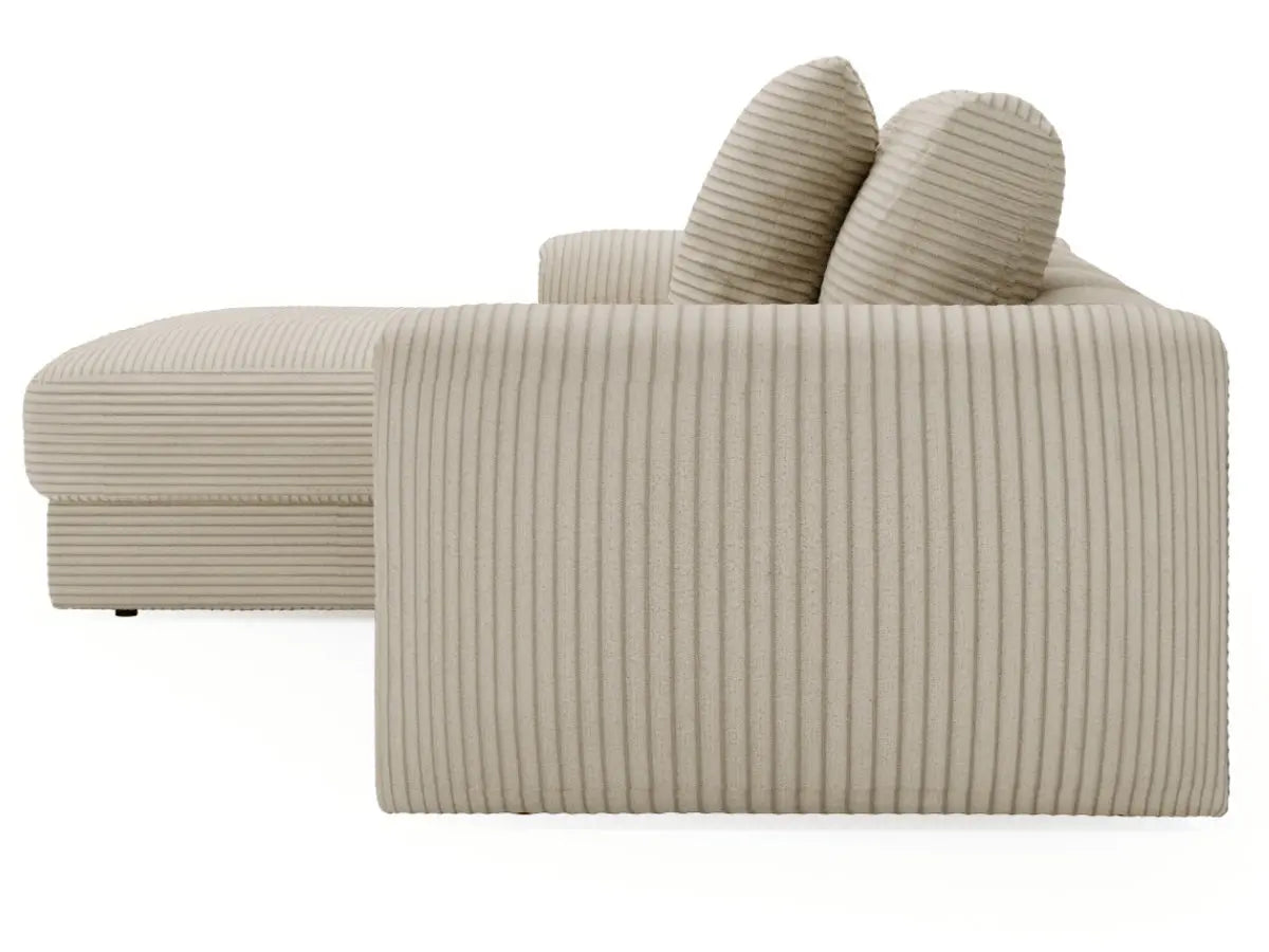 Canapé d'angle avec coussin EIFFEL