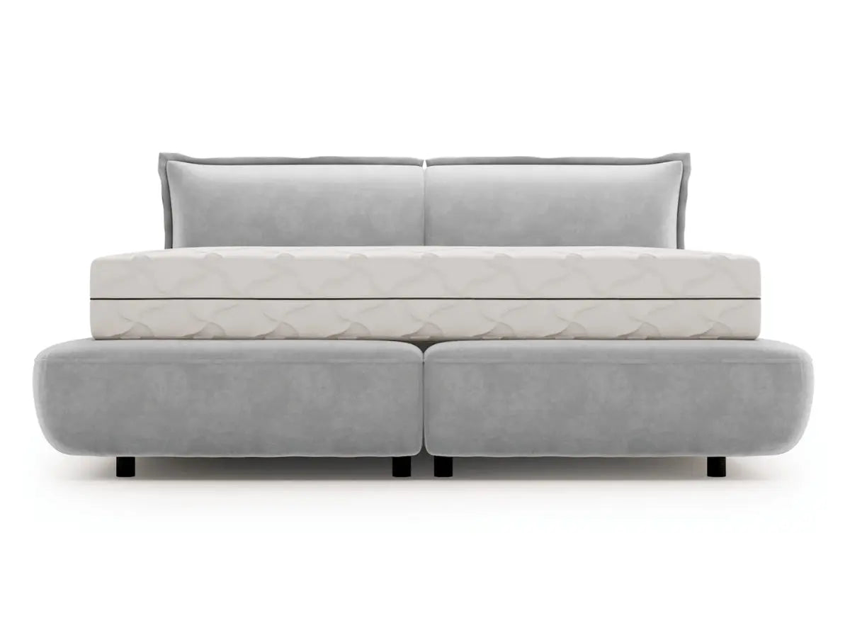 Lit design double sommier - NORA