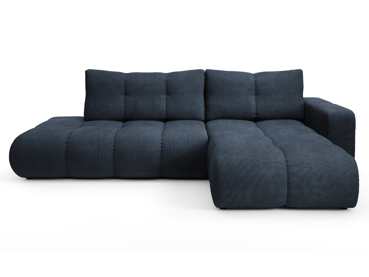 Sofá cama esquinero MAGENTA - Diseño asimétrico y ultra confort