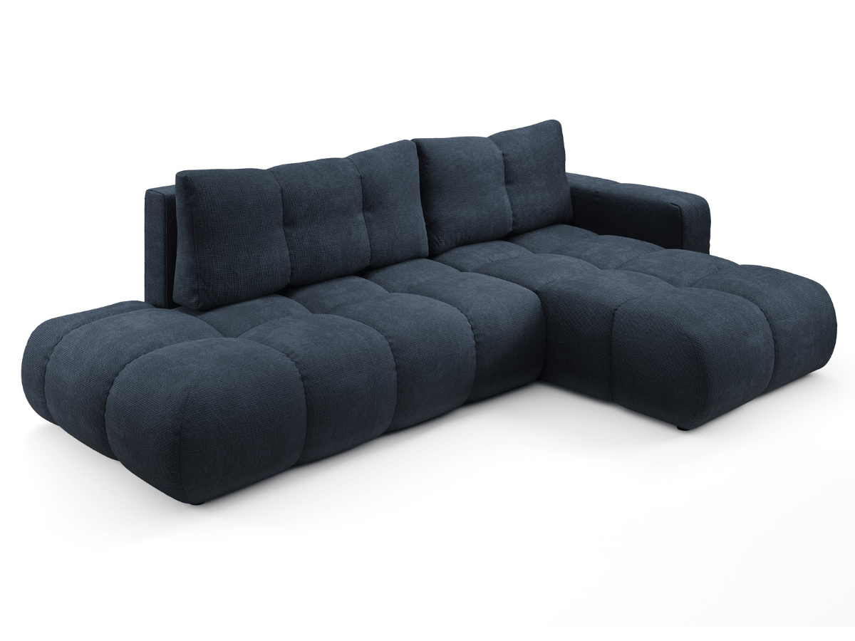 Sofá cama esquinero MAGENTA - Diseño asimétrico y ultra confort