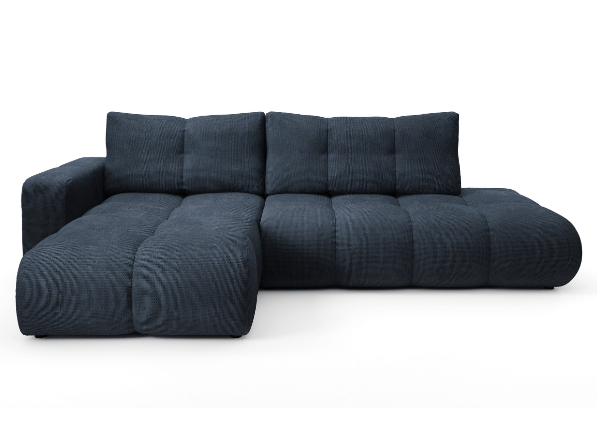 Sofá cama esquinero MAGENTA - Diseño asimétrico y ultra confort