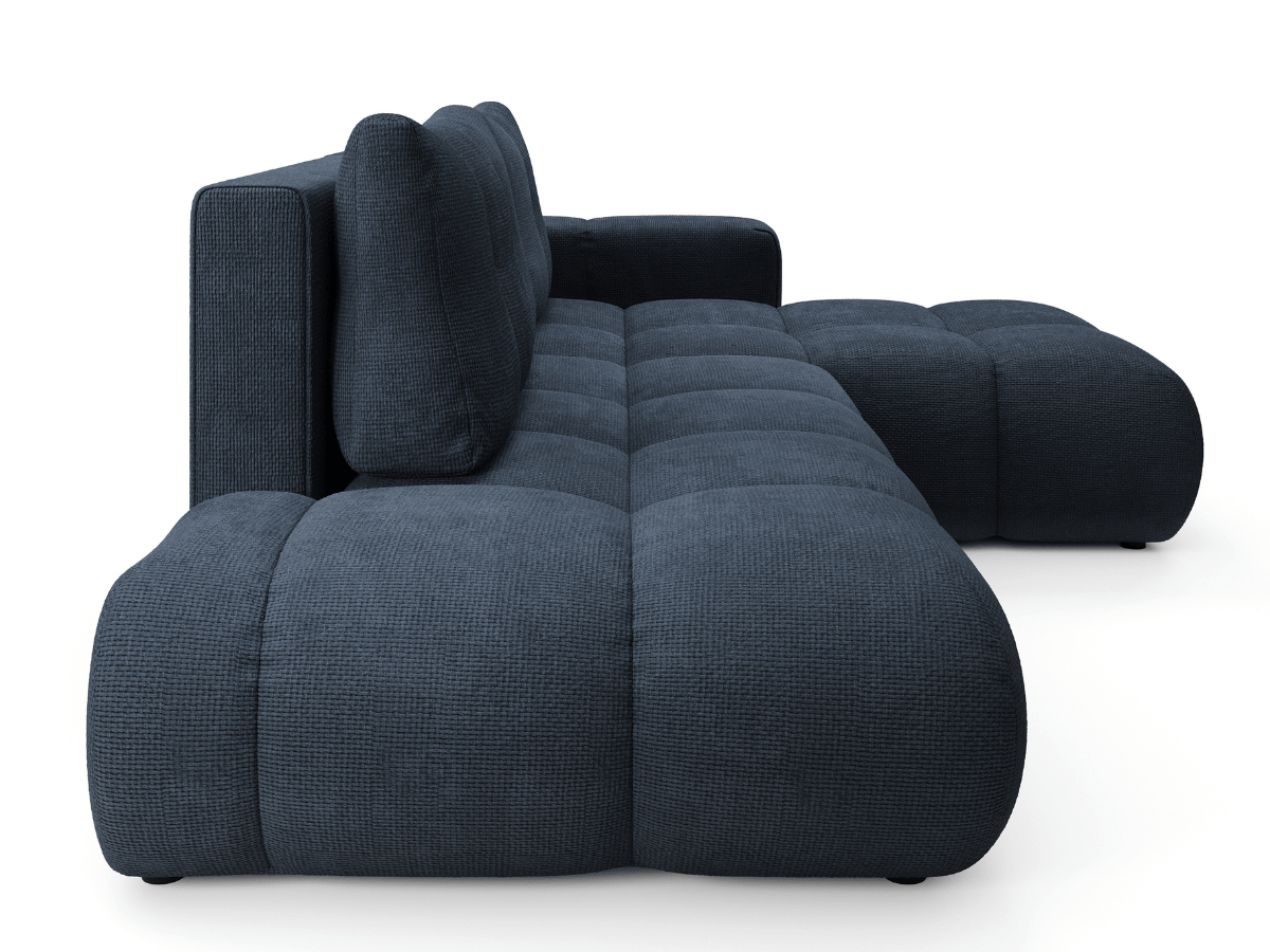 Sofá cama esquinero MAGENTA - Diseño asimétrico y ultra confort