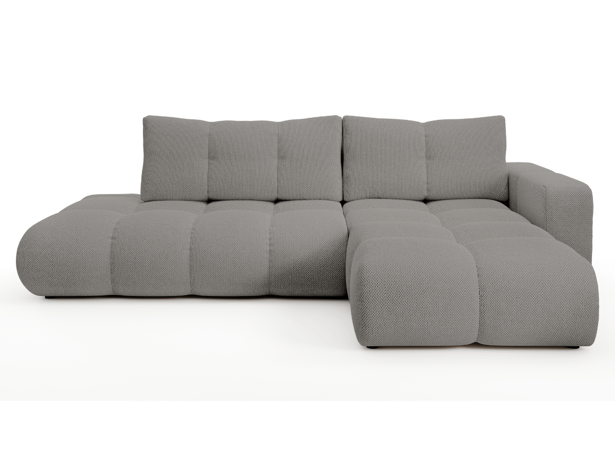 Sofá cama esquinero MAGENTA - Diseño asimétrico y ultra confort