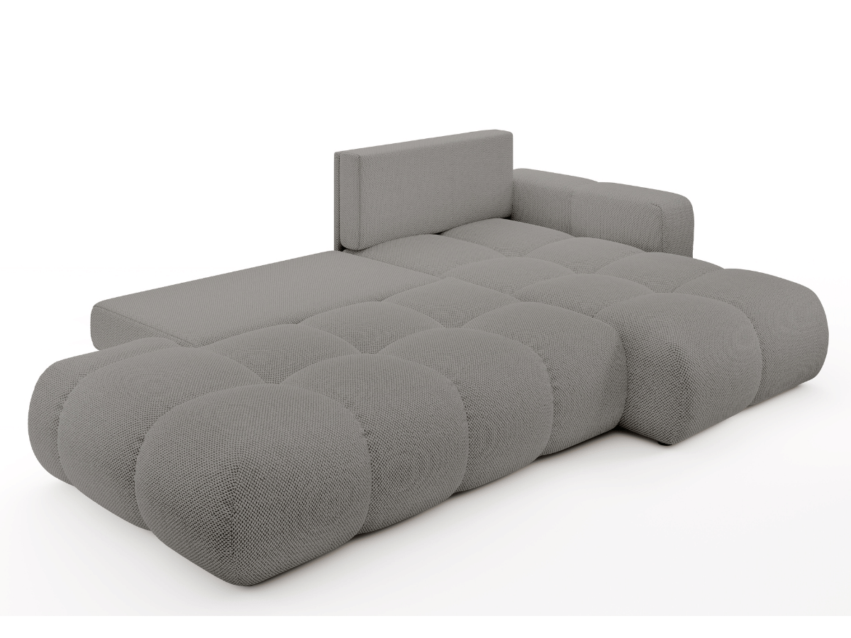 Sofá cama esquinero MAGENTA - Diseño asimétrico y ultra confort