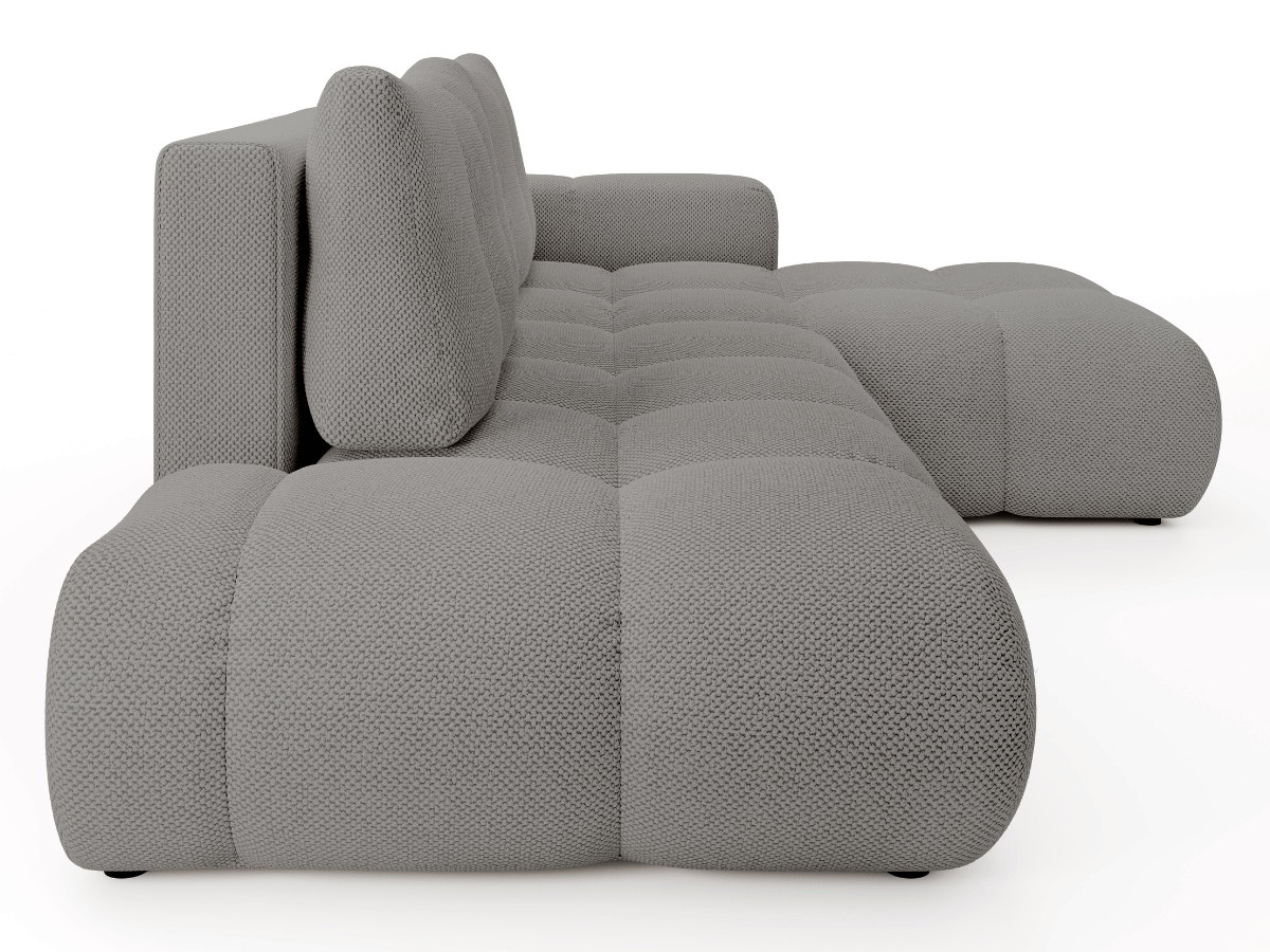 Sofá cama esquinero MAGENTA - Diseño asimétrico y ultra confort