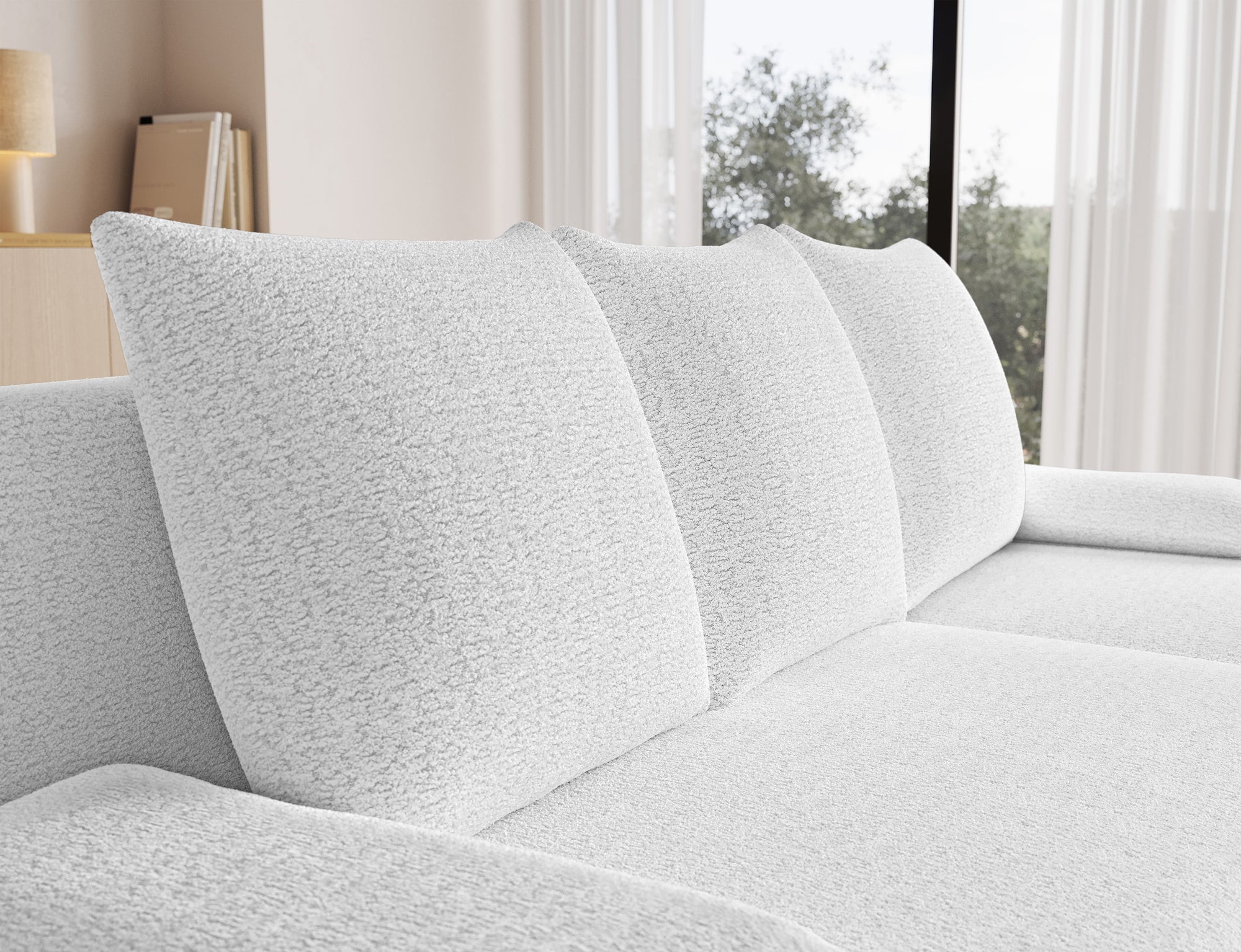 Canapé d’angle Convertible Bastille – Compact, Gain de Place & Petit Prix