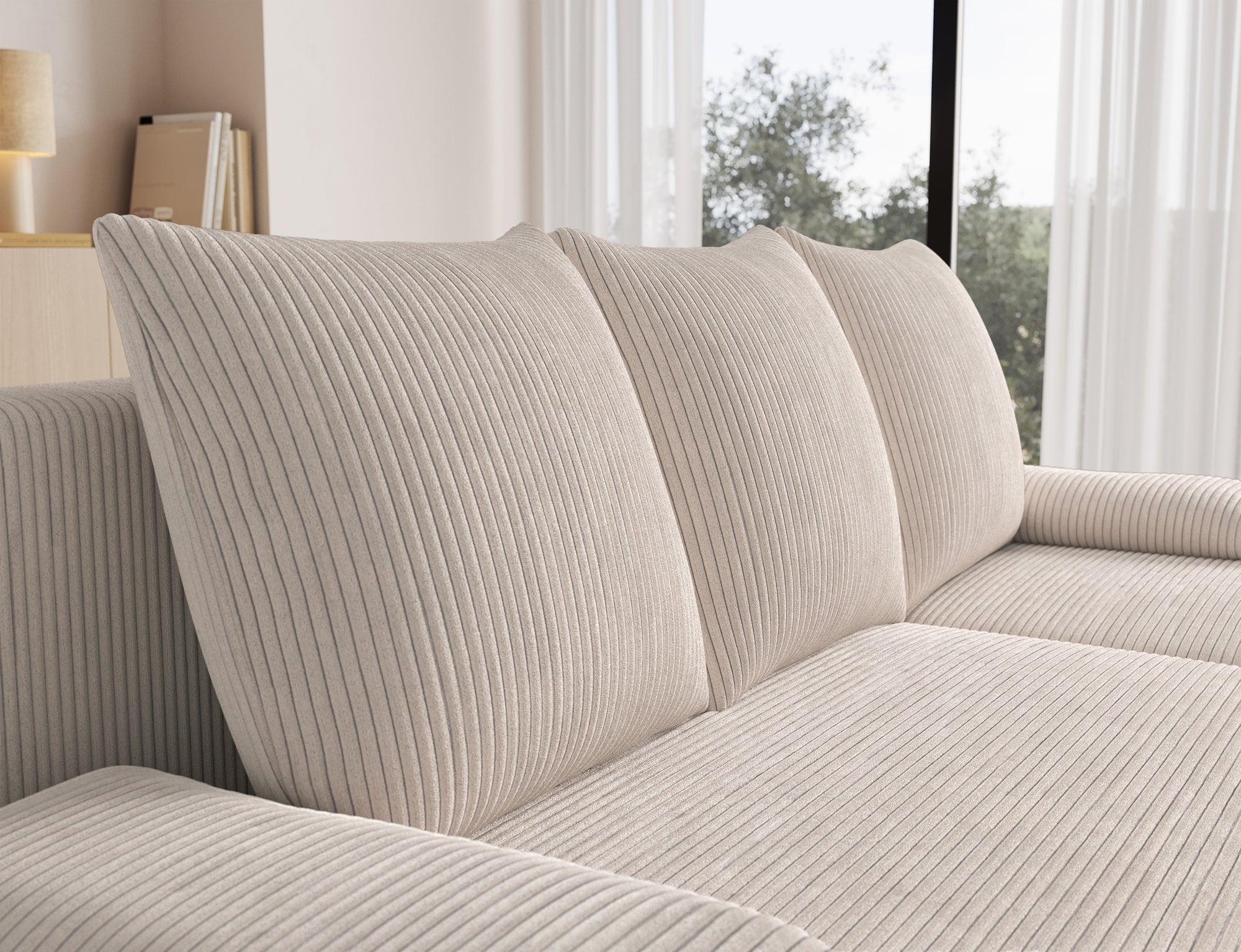 Canapé d’angle Convertible Bastille – Compact, Gain de Place & Petit Prix