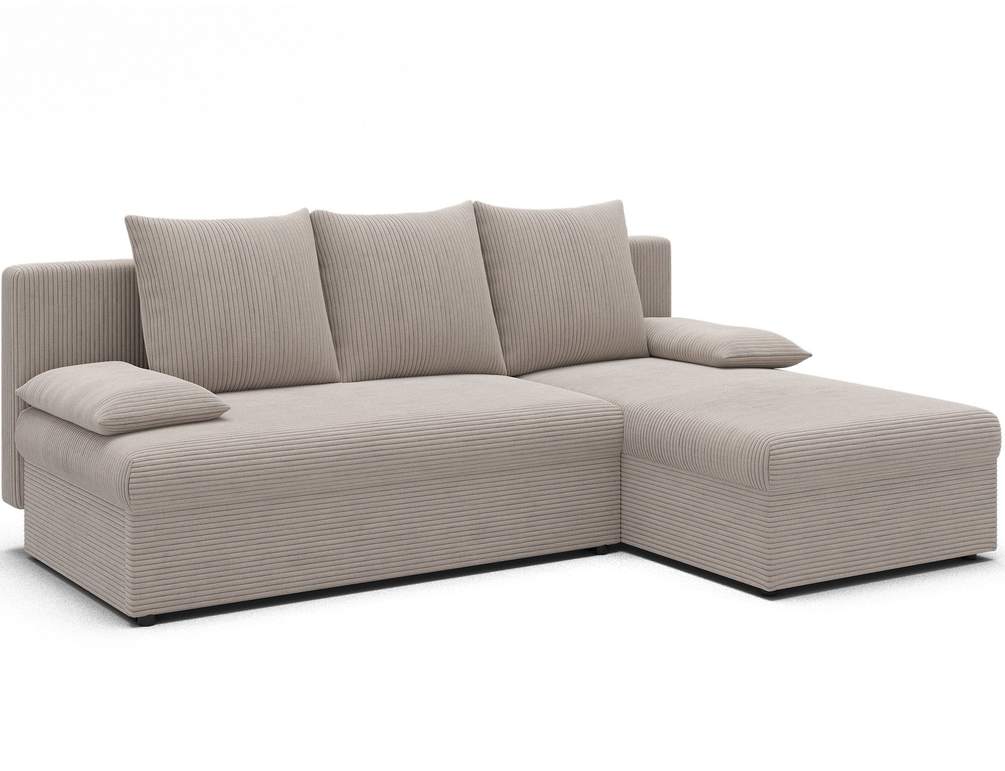 Canapé d’angle Convertible Bastille – Compact, Gain de Place & Petit Prix