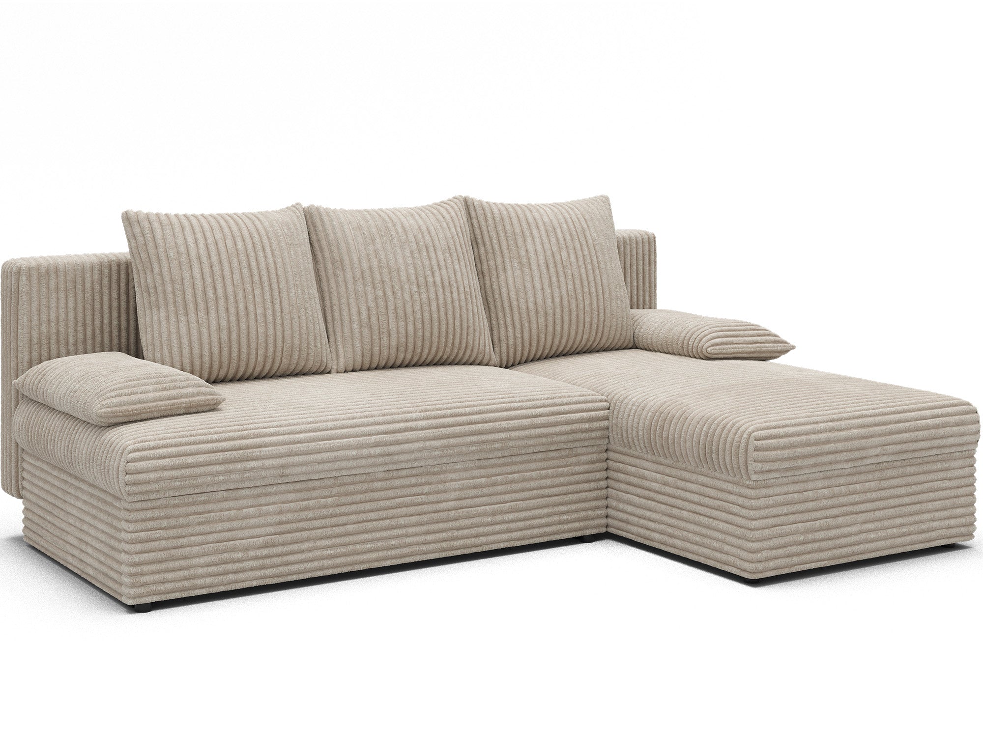 Canapé d’angle Convertible Bastille – Compact, Gain de Place & Petit Prix