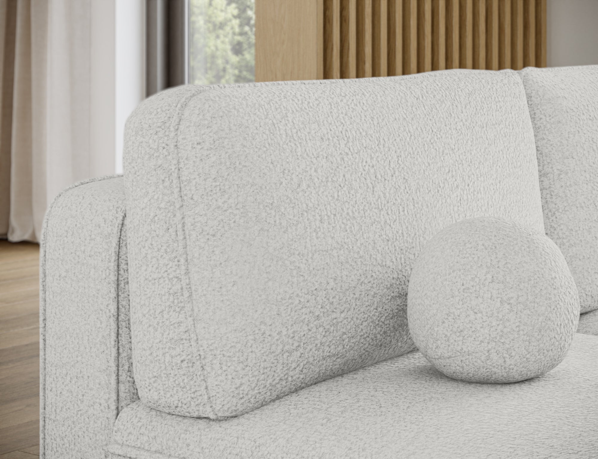 Canapé d’angle convertible avec coffre, idéal petit espace – Châtelet