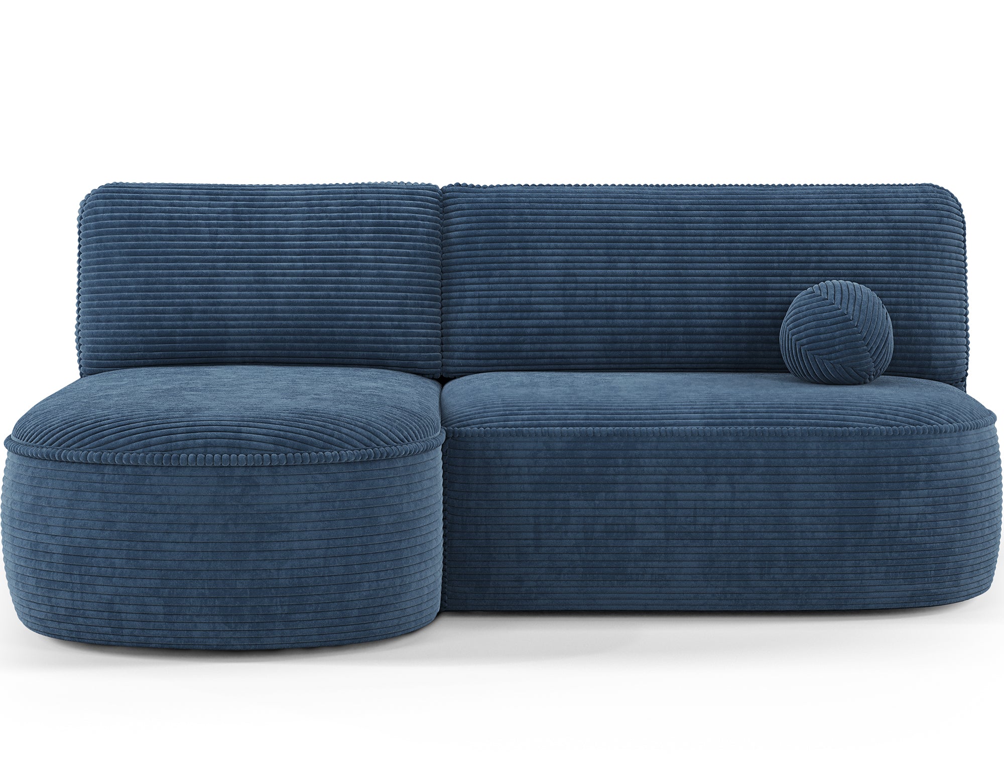 Canapé d’angle convertible avec coffre, idéal petit espace – Châtelet