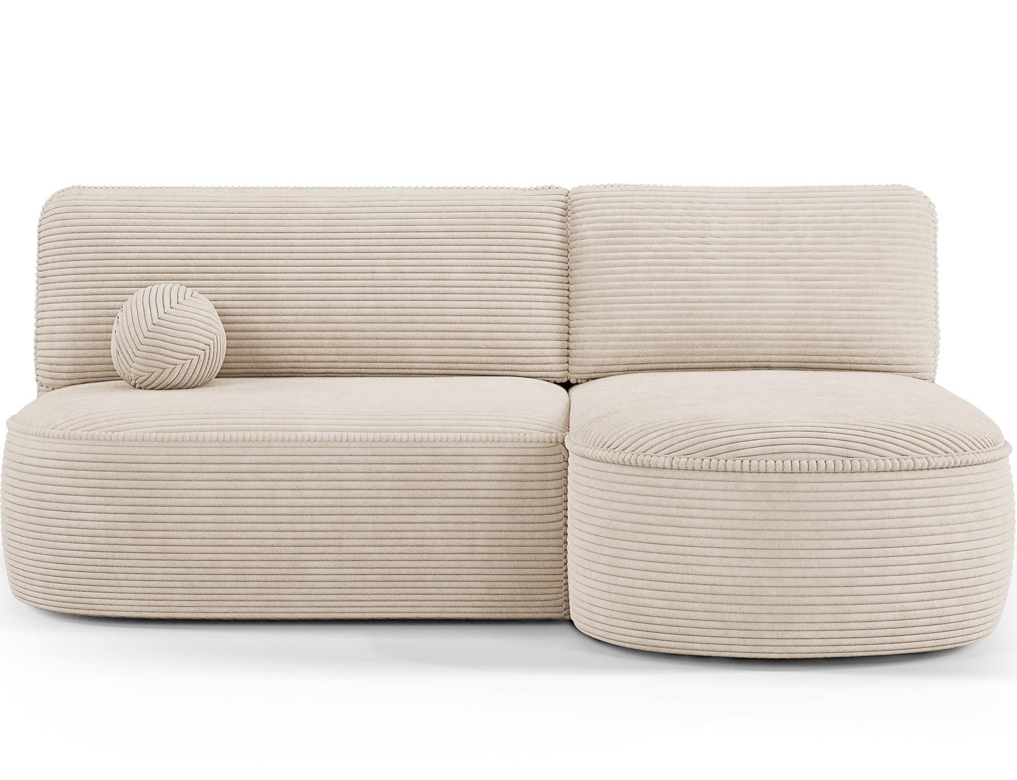 Canapé d’angle convertible avec coffre, idéal petit espace – Châtelet