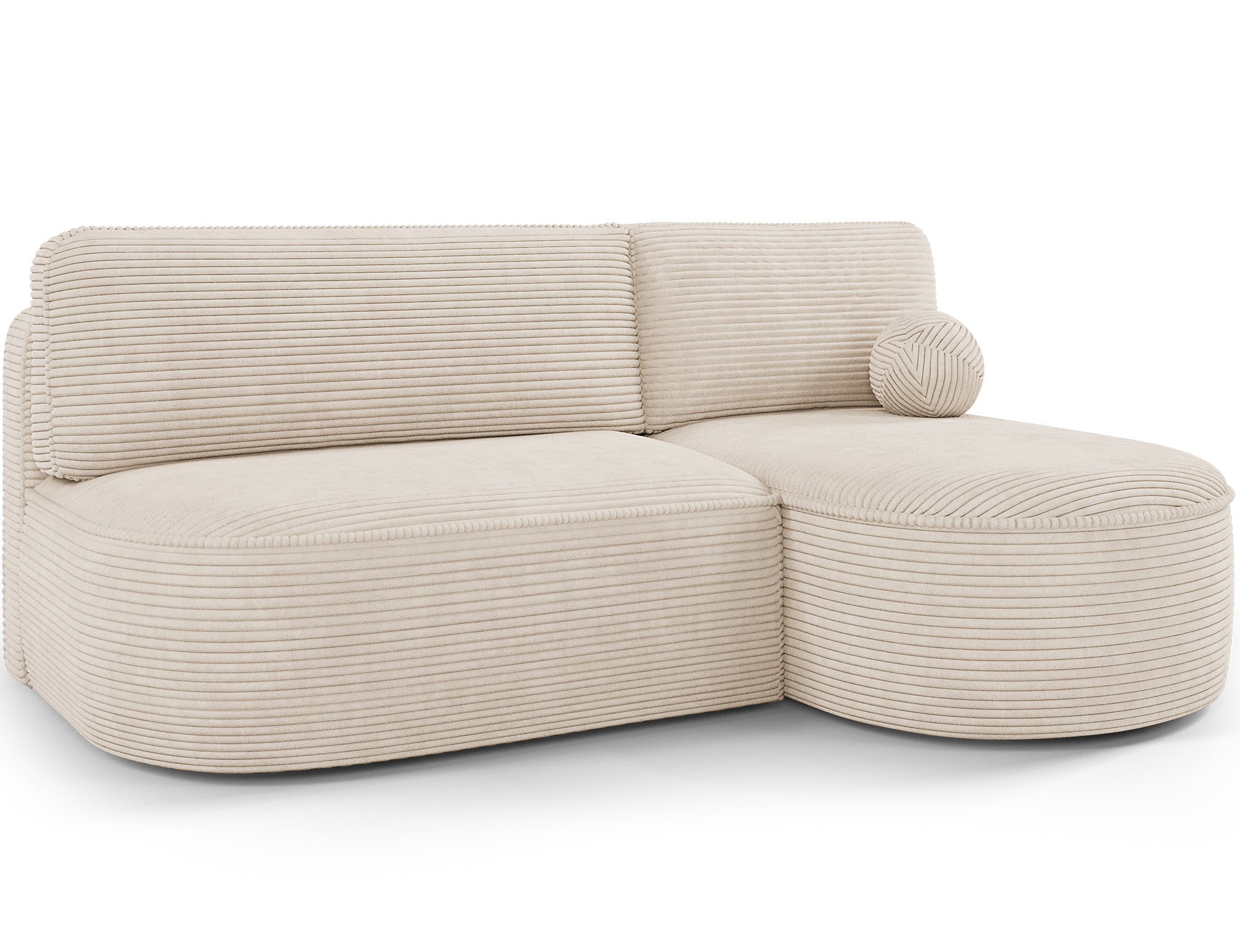 Canapé d’angle convertible avec coffre, idéal petit espace – Châtelet