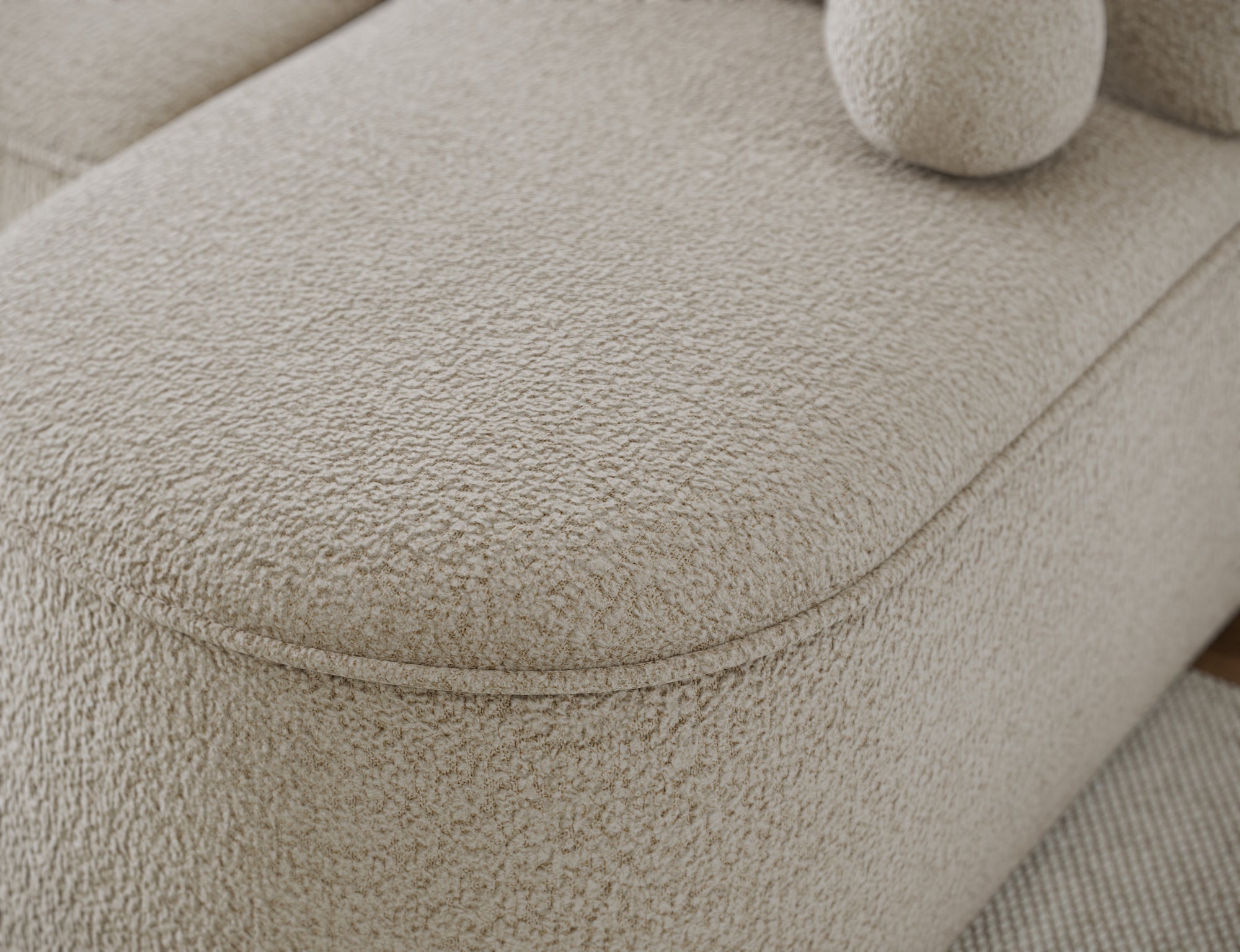 Canapé d’angle convertible avec coffre, idéal petit espace – Châtelet