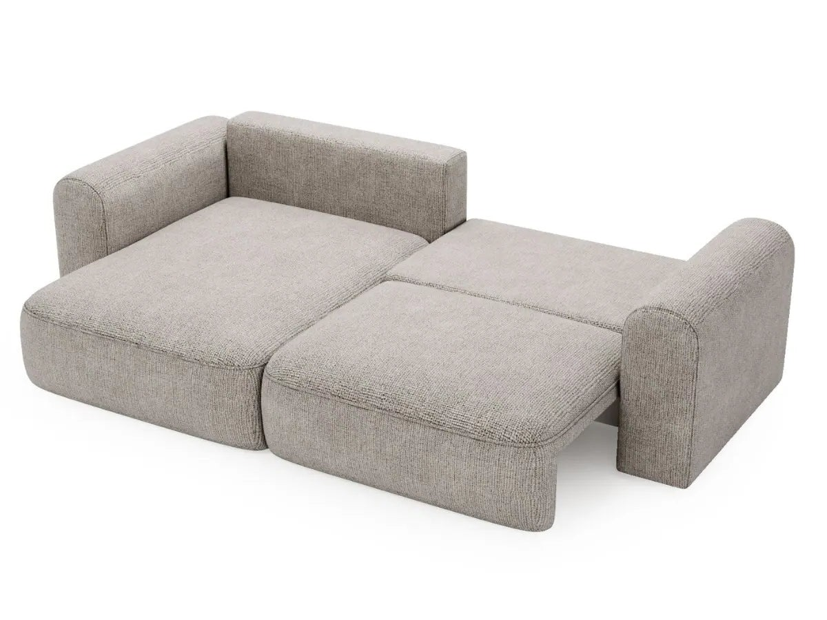 Canapé d'angle convertible avec grande méridienne - TROCADERO