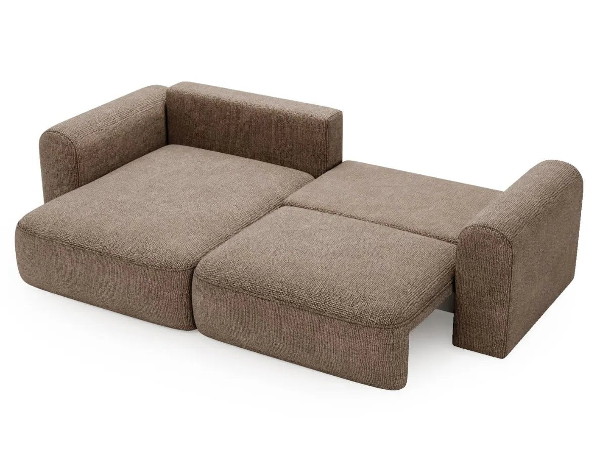 Canapé d'angle convertible avec grande méridienne - TROCADERO