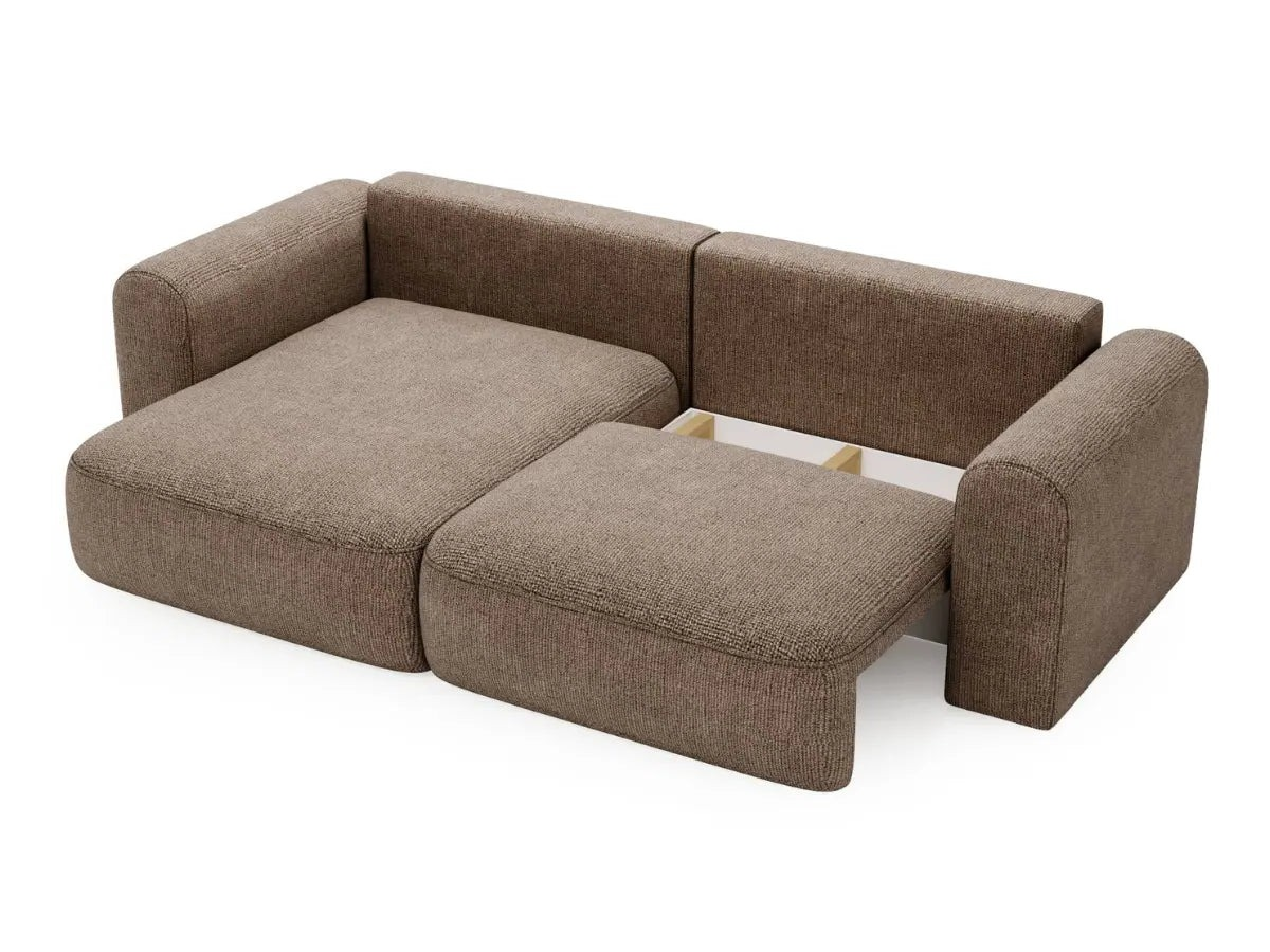 Canapé d'angle convertible avec grande méridienne - TROCADERO