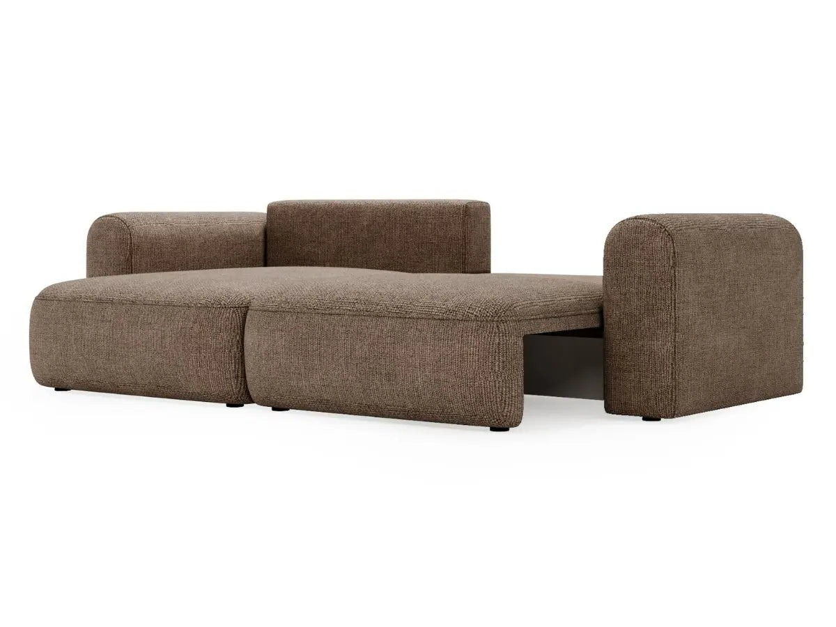 Canapé d'angle convertible avec grande méridienne - TROCADERO