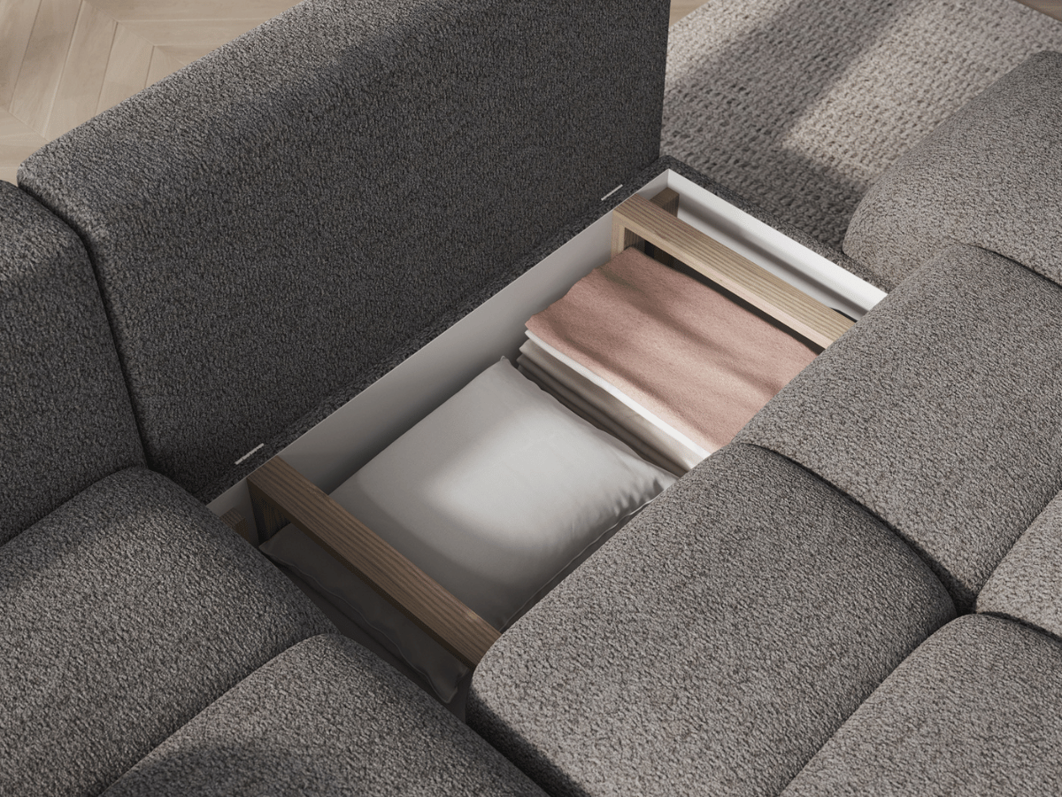 Canapé d’Angle Kléber – Design contemporain & confort XXL