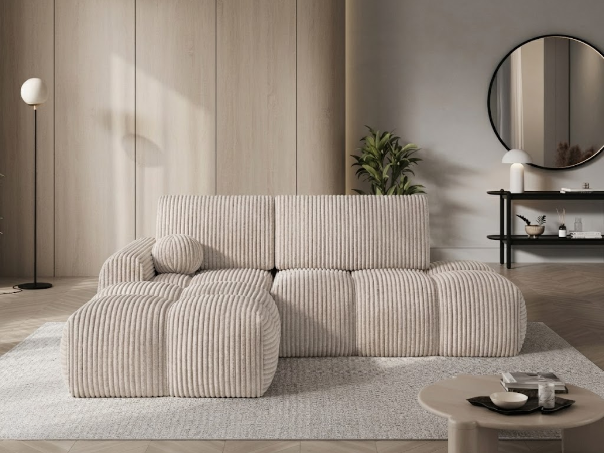 Canapé d’Angle Kléber – Design contemporain & confort XXL