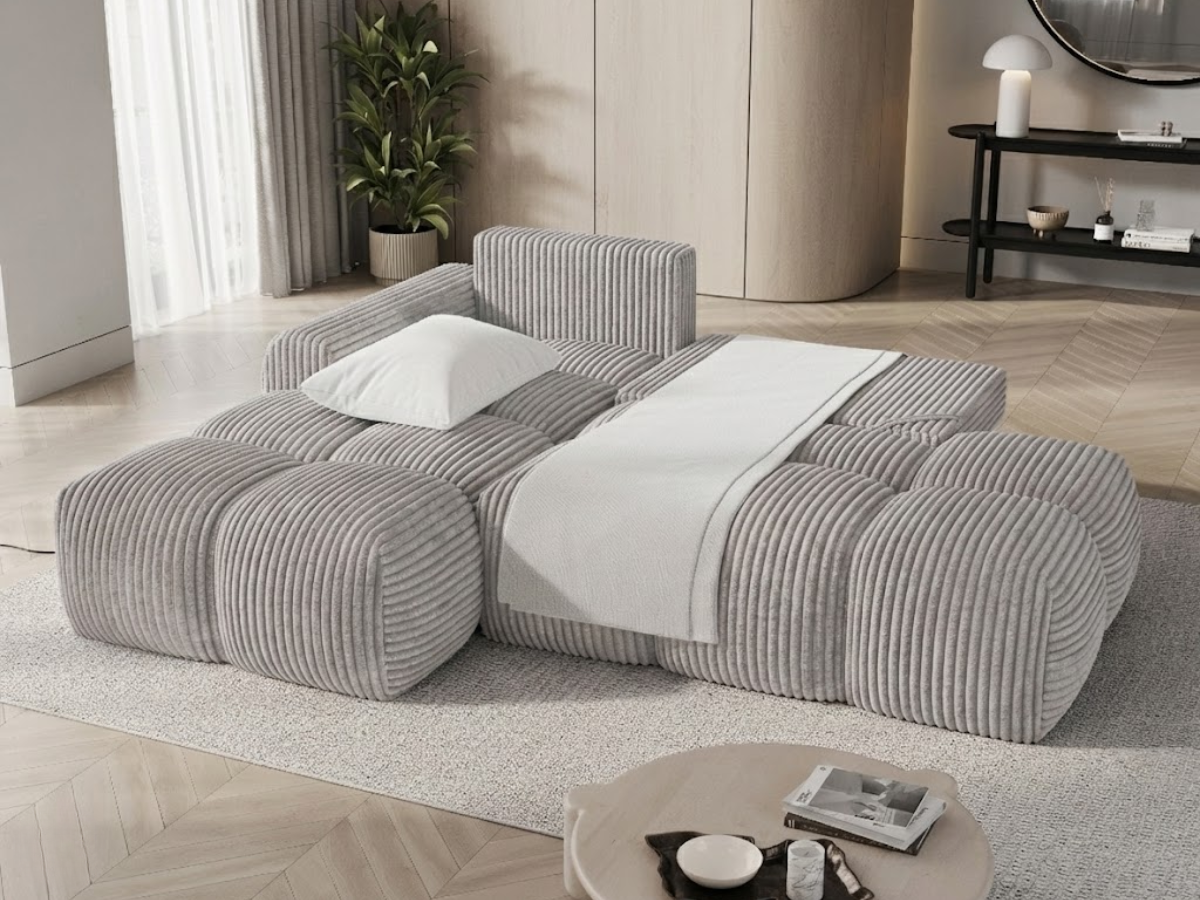 Canapé d’Angle Kléber – Design contemporain & confort XXL