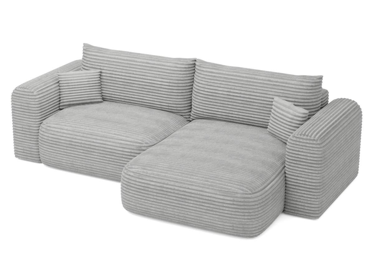 Canapé d'angle convertible avec grande méridienne - TROCADERO