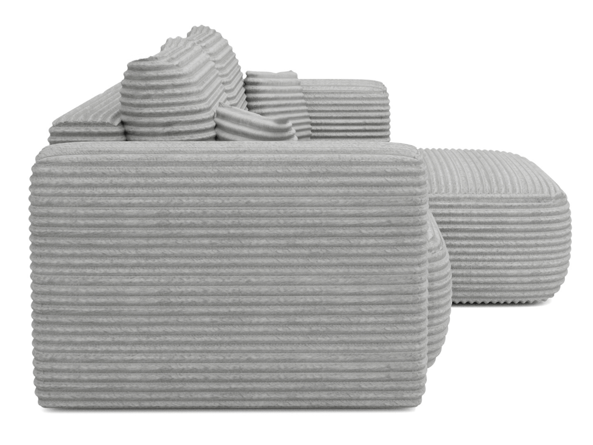 Canapé d'angle convertible avec grande méridienne - TROCADERO