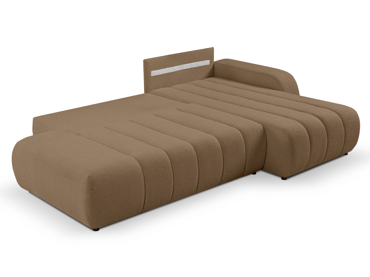Canapé d'angle convertible avec coffre de rangement – AUTEUIL
