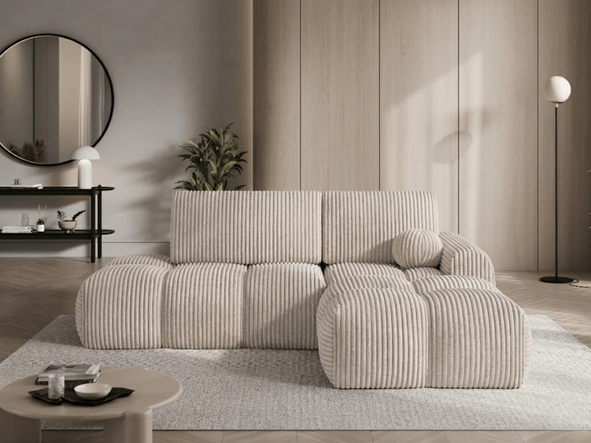Canapé d’Angle Kléber – Design contemporain & confort XXL