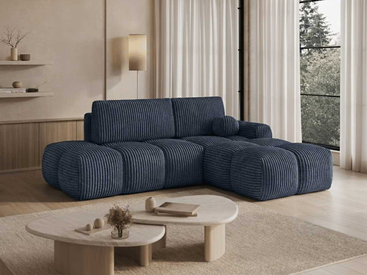 Canapé d’Angle Kléber – Design contemporain & confort XXL