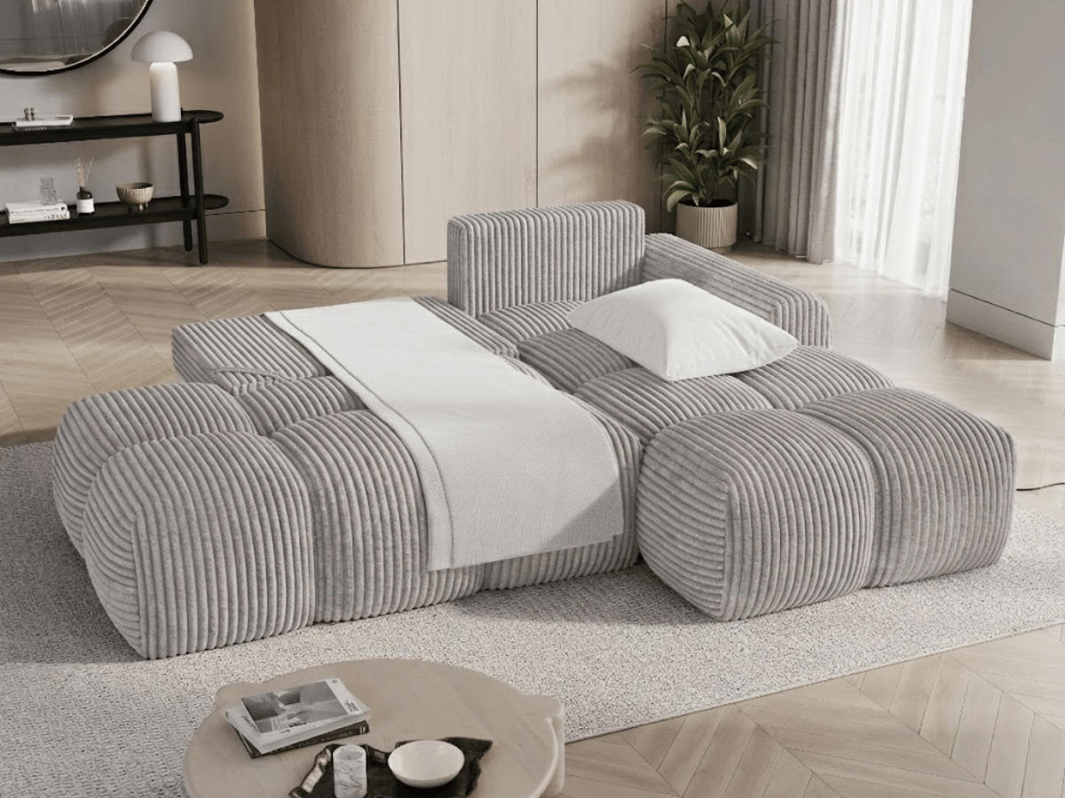 Canapé d’Angle Kléber – Design contemporain & confort XXL